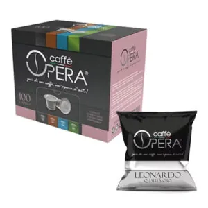Capsule Caffè Opera miscela Leonardo compatibili Nespresso