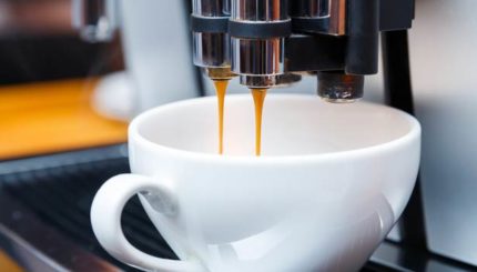 espresso fatto con macchine da caffè a cialde