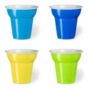 Bicchierini in plastica colorati