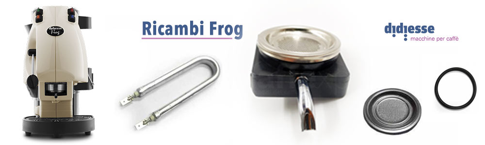 Ricambi Originali per macchina da caffe' didiesse frog