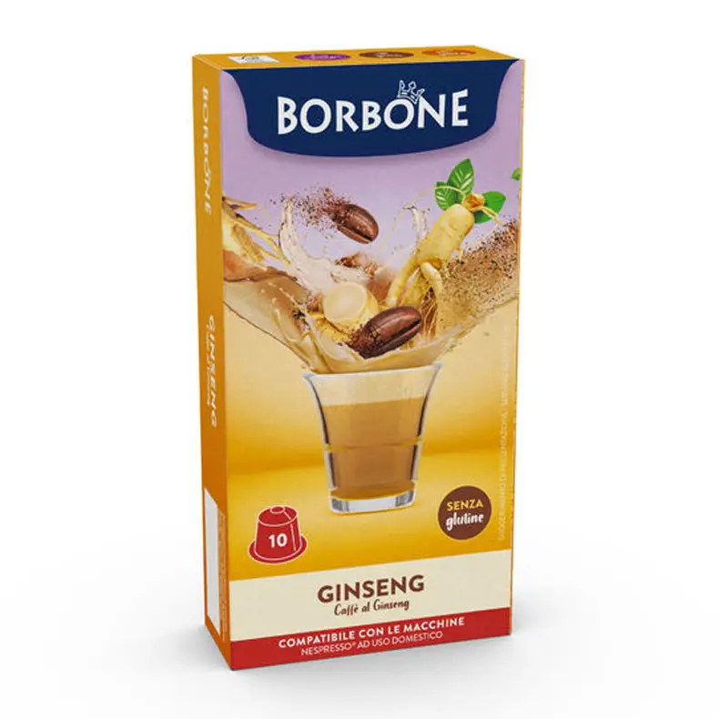 Capsule Ginseng Borbone compatibili Nespresso