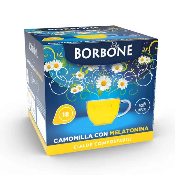 Cialde Camomilla con Melatonina Caffè Borbone
