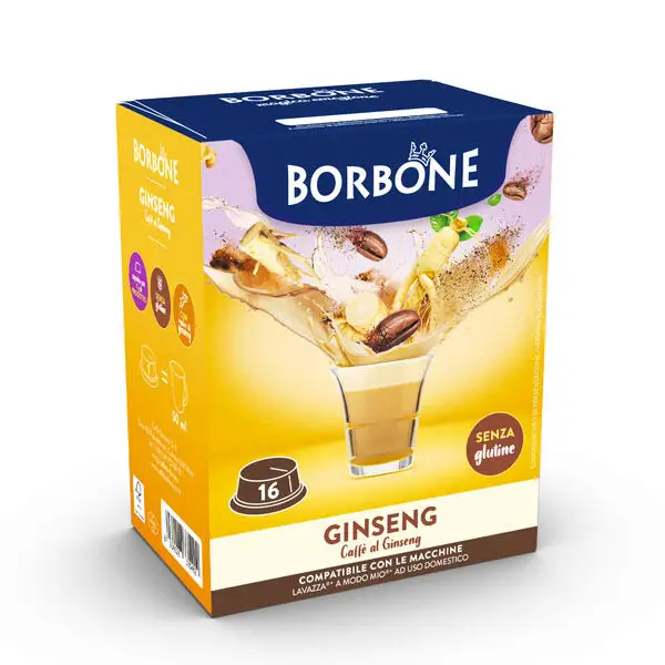 Capsule Ginseng Borbone compatibili A Modo Mio