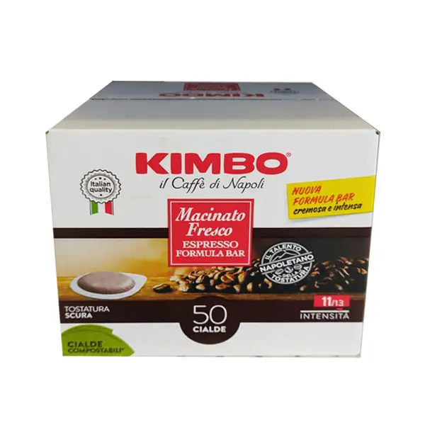 Cialde Caffè Kimbo Macinato Fresco Nuova Formula Bar