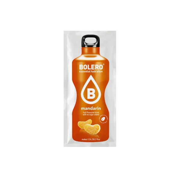 bolero mandarin, bolero drink gusto mandarino