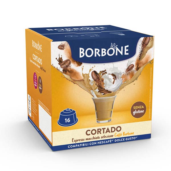 Capsule Cortado Borbone compatibli Dolce Gusto - Caffexpert