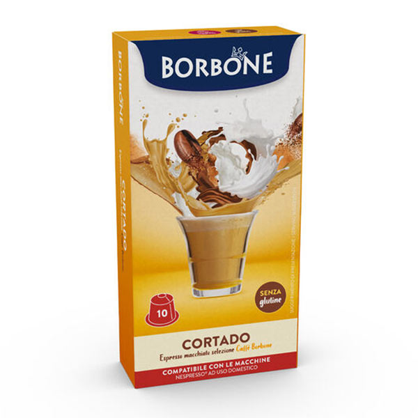 Capsule Cortado Borbone compatibili Nespresso - Caffexpert