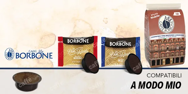 categoria-a-modo-mio-borbone capsule a modo mio borbone