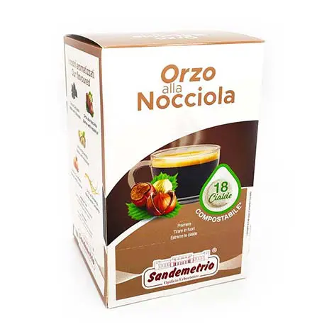 Cialde Orzo alla Nocciola Sandemetrio
