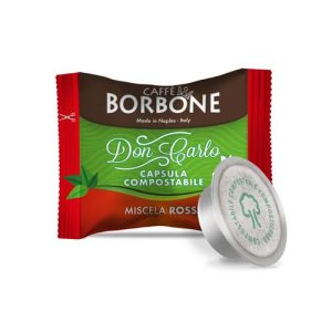 borbone don carlo rosso compostabile