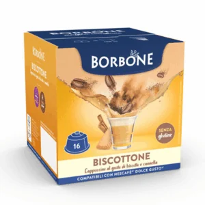 Capsule Biscottone Caffe' Borbone compatibili Dolce Gusto