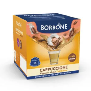 Capsule Cappuccione Caffe' Borbone compatibili Dolce Gusto
