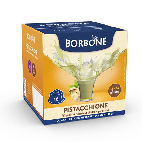 Capsule Pistacchione Caffe' Borbone compatibili Dolce Gusto - Caffexpert