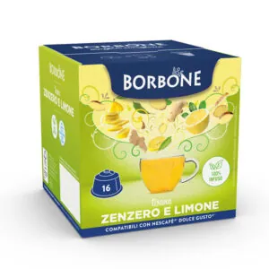 Capsule Tisana Zenzero e Limone Borbone per Dolce Gusto