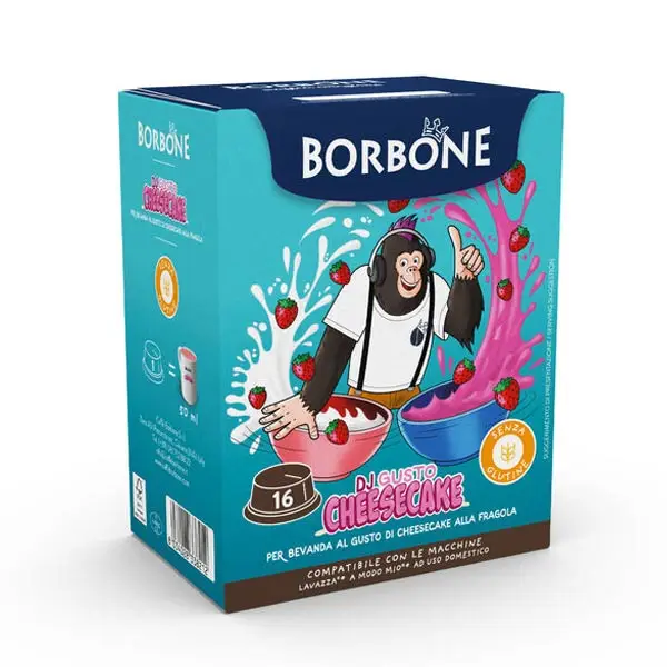 Capsule Dj Gusto Cheesecake Caffè Borbone per A Modo Mio