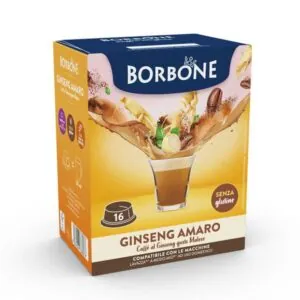 capsule ginseng a modo mio caffè borbone