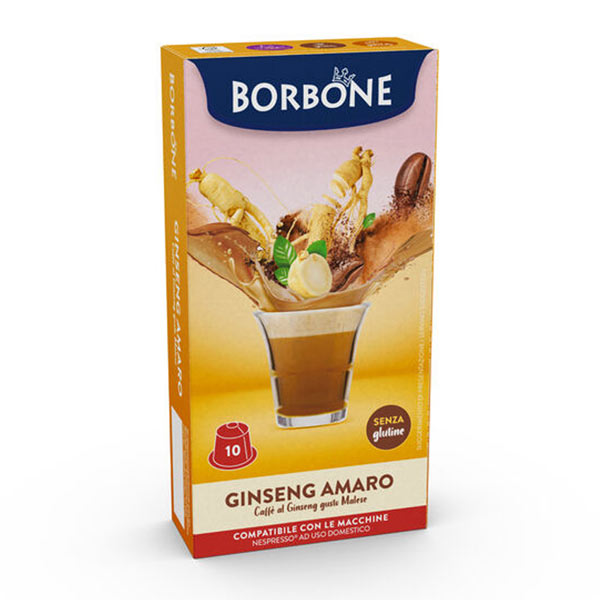 Ginseng Amaro Caffè Borbone per Nespresso - Caffexpert