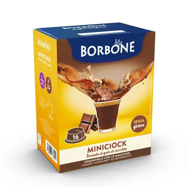 MiniCiok bevanda alla cioccolata Caffè Borbone per A Modo Mio
