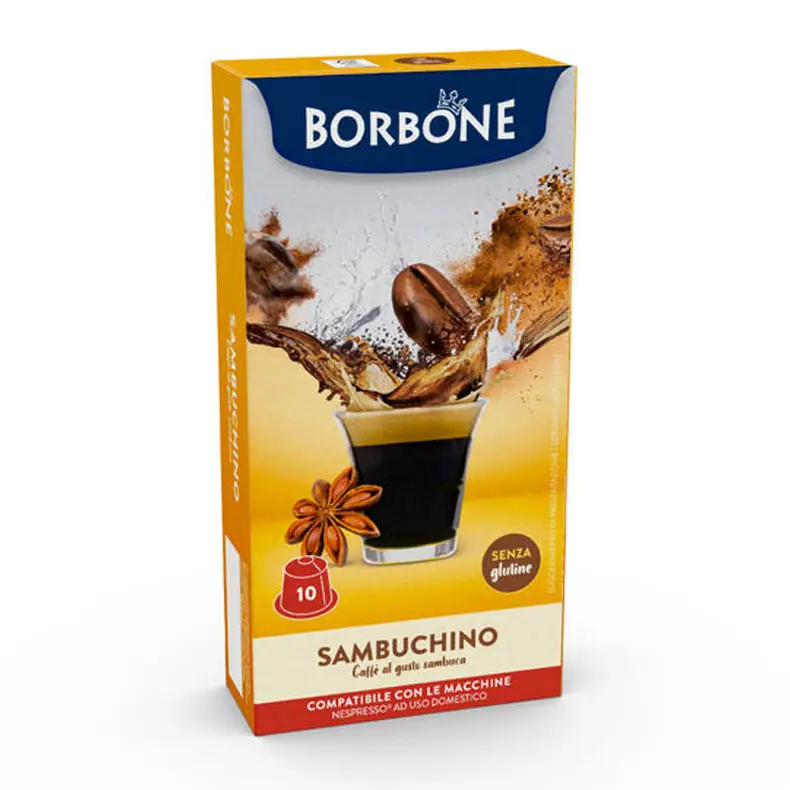 Capsule Sambuchino Caffè Borbone per Nespresso