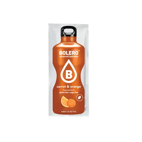 Bustina Bolero Drink Carrot e Orange - Gusto Arancia e Carota