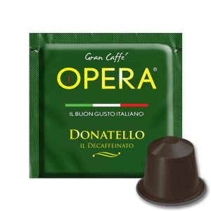 capsule nespresso opera donatello decaffeinato