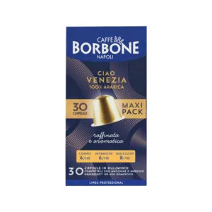 Capsule Caffè Borbone In Alluminio compatibili Nespresso miscela Ciao Venezia