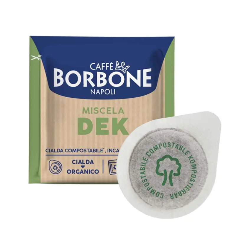 cialda borbone miscela dek compostabile