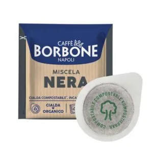 cialda borbone miscela nera compostabile
