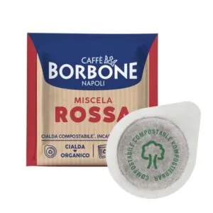 cialde borbone miscela rossa compostabile
