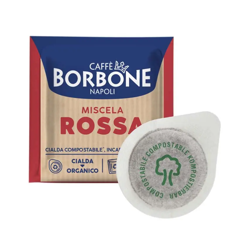 cialde borbone miscela rossa compostabile