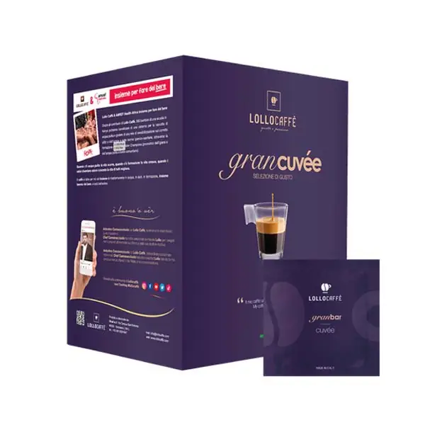 Cialde Lollo Caffè Gran Cuvée confezione da 100 pezzi